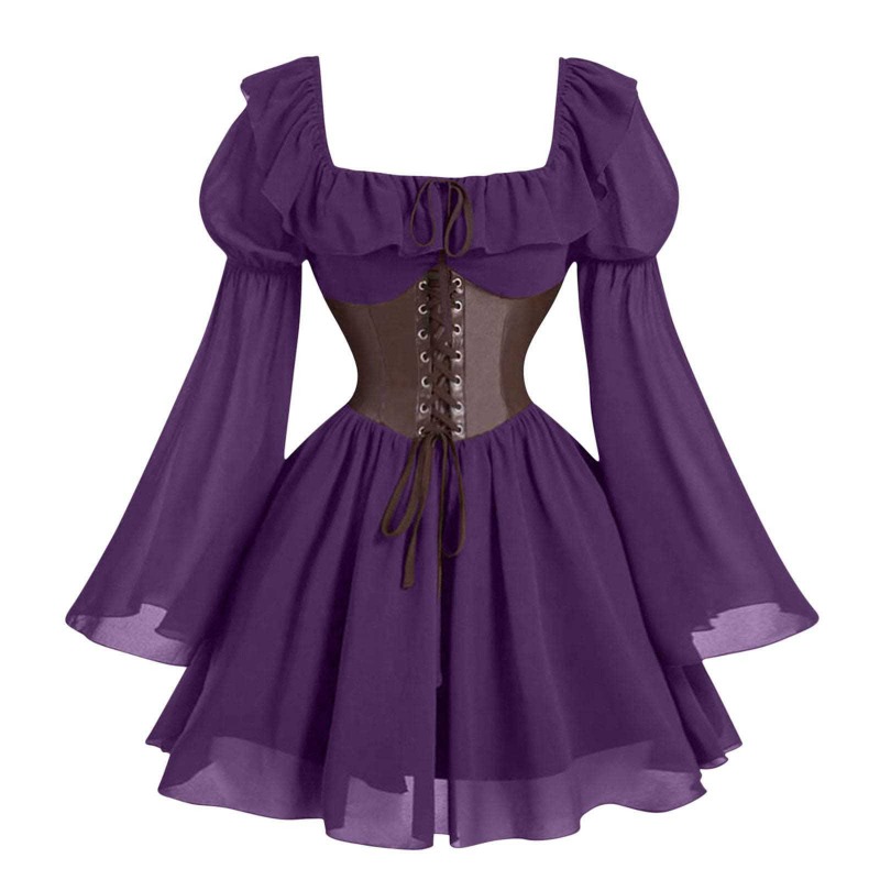 Vestido Medieval de la Época R - Women'S Fashion Renaissance Period reseña y precio
