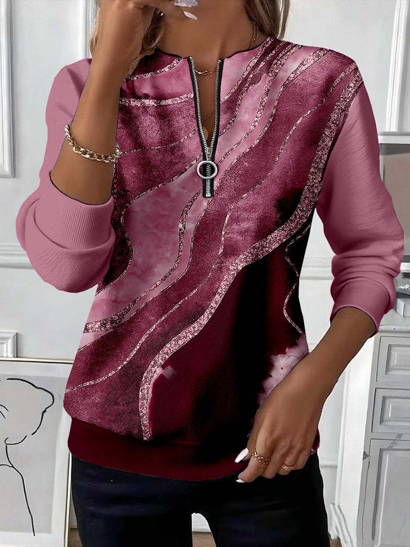 Sudadera Casual con Estampado  - Women'S Fashion Gilded Age reseña y precio